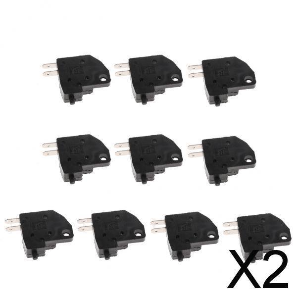 Paquete de 2-4 interruptores de freno de palanca delantera derecha universal para luz de freno de motocicleta 2 piezas