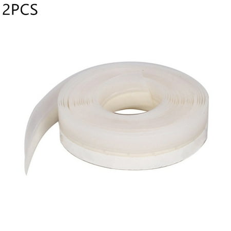 

Soundproof Weather Stripping Door Kit – White - 40 Feet Self Adhesive Weatherstrips– Wind Dust Draft & Insect Proof – Insulation - Rubber Door Strips to Seal Door Crack