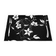 thumbnail image 1 of YFYANG Washable Heat-Resistant Placemats, 70% PVC/30% Polyester, Flowering Vine Pattern Kitchen Table Mat, 12" x 18" 6 Piece, 1 of 6