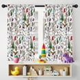 thumbnail image 5 of Blackout Kids Curtains,Multicolor Christmas Pattern Childrens Insulated Curtains Set Of 2,Bedroom Essentials,Toddler Room Decor 42"x54", 5 of 5
