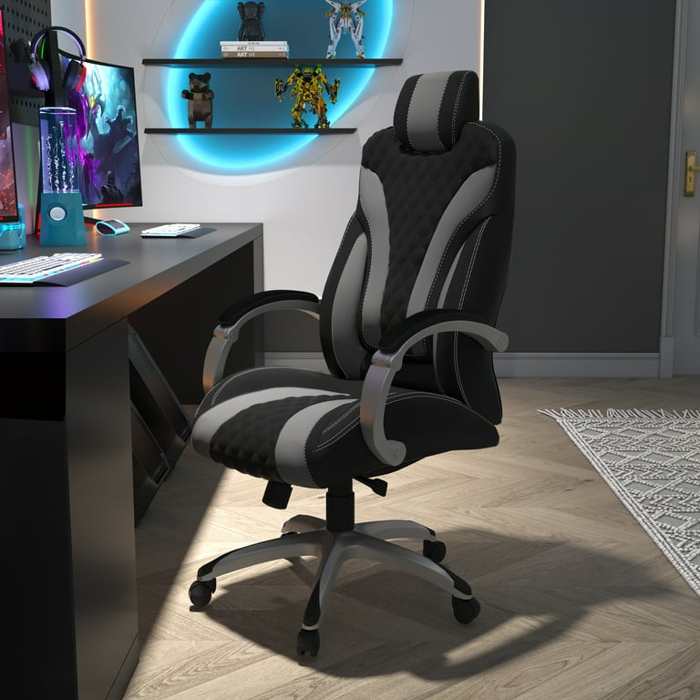 Boss Executive Chair - Black Seat - Black Back - 1 Each