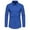 Blue, variant on JURANMO Men's Cotton Shirts Formal Wedding Prom Long Sleeve Slim Fit Button Down Shirt Deals of the Day White S