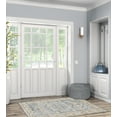 thumbnail image 4 of Linon Home Décor Washable Parson Area Rug or Runner Collection, Gray and Beige, 3' x 5', 4 of 8