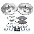 thumbnail image 3 of PowerStop Front Z26 Street Warrior Carbon-Fiber Ceramic Brake Pad and Drilled and Slotted Rotor Kit Fits: ACURA HONDA Select Models K2292-26, 3 of 9
