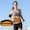 Orange, variant on Sentmoon Running Sports Leisure Waist Pack Waterproofing Shockproof Fitness Mobile Phone Bag Outdoor Cycling Fitness Morning Running Water Bottle Storage Bag Deals of the Day Clearance Prime