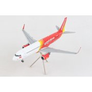 Airbus A320 Commercial Aircraft VietJet Air White and Red Gemini 200 Series 1 200 Diecast Model Airplane by GeminiJets