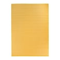 thumbnail image 2 of World Rug Gallery Contemporay Solid Reversible Plastic Indoor and Outdoor Picnic Mat, Camping Rug, RV Rug - YELLOW 3'x5', 2 of 9