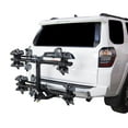 thumbnail image 3 of Saris Bike Rack 4414B Freedom; 2 Inch Receiver Hitch Mount; Holds 4 Bikes; Up To 190 Pound Weight Capacity; Bike Tire Clamp; Without Lock; Foldable; Black; Steel, 3 of 10