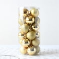 thumbnail image 5 of SDJMa 1.57" Christmas Ball Ornaments 24 Pcs Christmas Tree Decorations Shatterproof Hanging Christmas Small Colorful Ornament Balls for Holiday Party Wreath Tabletop Xmas Tree Decor, 5 of 7