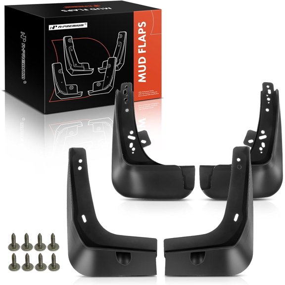 A-Premium Mud Flaps Splash Guards Compatible with Hyundai Sonata 2011-2013 Front and Rear 4-PC