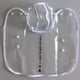 thumbnail image 3 of Poncho impermeable para perro, chaqueta con capucha, ropa de lluvia, impermeable, talla XS, blanco, 3 of 6
