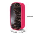 thumbnail image 3 of Vampire Diaries Pencil Case Durable Pen Carrying Case Lightweight Pencil Bag Pouch Box Organizer Pencase Pink, 3 of 8