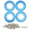 thumbnail image 4 of 4Pcs 1.9in Wheel Outer Rings Rims Increase Stability CNC Machining Aluminum Alloy RC Wheel Outer Rings Rims, RC Beadlock Wheel Rim Replacement Ring for 1/10 RC[blue], 4 of 5