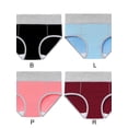 thumbnail image 3 of Women's Cotton Underwear High Waist Stretch Briefs Soft Underpants Breathable Ladies Panties, 3 of 3