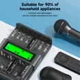 thumbnail image 6 of 16 AAA 1100mAh High Capacity Low Self Discharge 1.2v Ni-MH Rechargeable Batteries with 16 Slots Intelligent Fast LCD Indicator USB Battery Charger For 1.2V AA AAA C D Size Ni-MH Batteries, 6 of 10