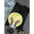 thumbnail image 3 of Lovely Abstract Bunny T-Shirt Women -Image by Shutterstock, Female Large, 3 of 4