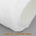 thumbnail image 4 of Raindrops Cylindrical Paint Roller Cover White Fiber 1Set, 4 of 8