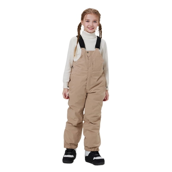 XXWXYD Toddler Winter Snow Bib Ski Overalls Jumpsuit Pants Snowsuit Outerwear Down Puffer Coat Warm Wear Unisex