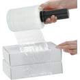 thumbnail image 4 of PSBM Mini Stretch Wrap 3" x 1000' 18 Rolls 45 Gauge Clear Plastic Shrink Film with 1 Free Plastic Dispenser Handle Per Case, 4 of 7