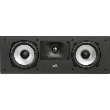 Polk Audio - Monitor XT30 Center Channel Speaker - Midnight Black