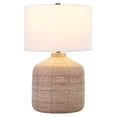 thumbnail image 3 of Hudson & Canal TL0658 Jolina Oversized Rattan Table Lamp with Brass Accents, 3 of 8