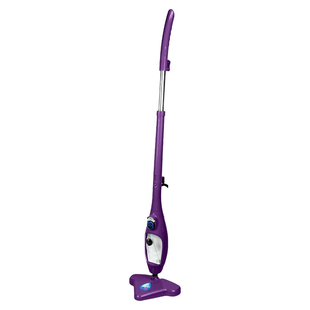 H2O X5 Dual Blast Steam Mop w/Elite Accessory Kit, Purple