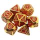 thumbnail image 4 of Dados de Metal Poliédricos de 7 Piezas Sunnimix Lote de dados poliédricos, 4 of 7