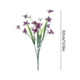 thumbnail image 2 of Artificial Flowers, Fake Flower With Butterfly, Silk Floral Picks for Living Room, Table Centerpiece, Wedding Decoration, Party Scene Arrangement Art, 2 of 6