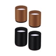 thumbnail image 2 of 4Pcs Furniture Chair Leg Lifts Sofa Feet Table Lifters Block Extenders Brown 6x5cm Black 4x5cm, 2 of 5