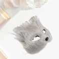 thumbnail image 4 of Unique Bargains 1 Pc Foxes Party Mask Gray Plastic, 4 of 5