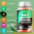 thumbnail image 2 of DHT Blocker Gummies - with Saw Palmetto, Biotin - Supports Hair Health, Promotes Hair Growth, and Alleviates Hair Loss - 60 Count, 2 of 7
