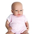 thumbnail image 3 of Baby Doll Clothes- Pink Romper Fits 15 Inch - 18 Inch Baby Dolls, 3 of 5