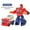 A, variant on Children's Toys DIY Disassembly And Assembly Deformation Car Man Excavator Truck Manual Screw Assembly Deformation Car