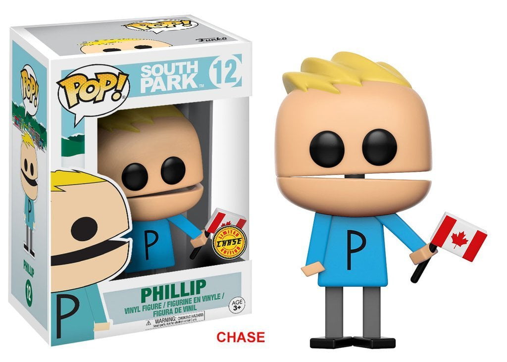 Pop! South Park Phillip 12 Collectible Vinyl Figure, Chase Variant, Funko pop! South park