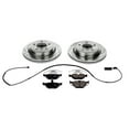 thumbnail image 3 of PowerStop Rear Z23 Evolution Sport Carbon-Fiber Ceramic Brake Pad and Drilled & Slotted Rotor Kit Fits: BMW Select Models K2970, 3 of 10