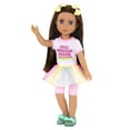 thumbnail image 1 of Battat Glitter Girls 14 Doll Kika - Brown Hair, Blue Eyes, Ice Cream Outfit & Accessories - Ages 3+, Pink, 1 of 5