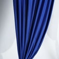 thumbnail image 6 of Efavormart 2 Pack | Royal Blue Fire Retardant Scuba Polyester Curtain Panel Backdrops Wrinkle Free With Rod Pockets - 10ftx10ft, 6 of 10