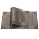 thumbnail image 1 of Individuales Manteles 450x300mm 2uds PVC Mesa Lavable Tejido Individual Mantel, Café, 1 of 5