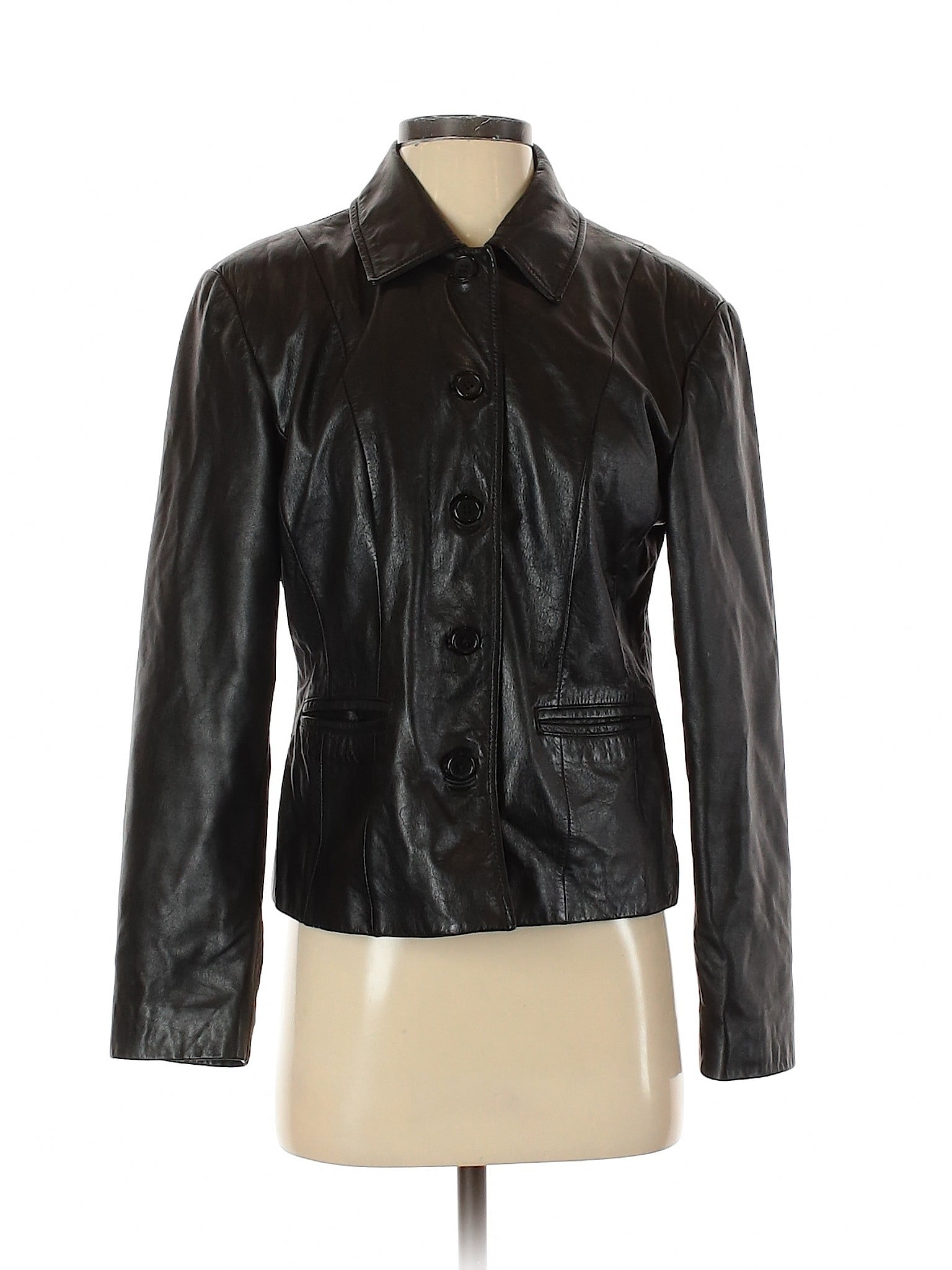 Preston & York - Pre-Owned Preston & York Women's Size S Petite Leather ...
