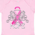 thumbnail image 4 of Inktastic Hope- Pink Ribbon Breast Cancer Awareness Boys or Girls Baby Bodysuit, 4 of 5
