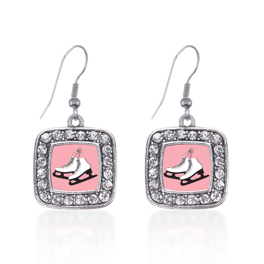 Figure Skates Classic Charm Earrings by