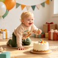thumbnail image 7 of UAYOTSE Baby Boys Animal Print Birthday Outfit Camo Jogger Pants Toddler Casual Party Wear Size 6-12 Months, 7 of 7