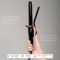 thumbnail image 6 of TAIFF Curves Professional Black Titanium Curling Iron – High-Performance Hair Curler & Rizadora para Cabello with Dual Voltage | Fixed Temperature 410°F | 1”, 6 of 7