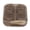 Brown, variant on Suodoka Contact Lens Case Kit Transparent Protective Portable Plastic Contact Lenses Storage Container with Tweezer and Clip for Women Girls Brown 2.76 inches / 7.00 cm