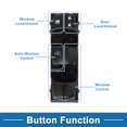thumbnail image 3 of Interruptor de ventana eléctrica único para el lado del conductor delantero para Nissan Altima Tiida 2010-2017 Negro, 3 of 7