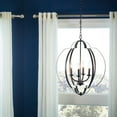thumbnail image 4 of 42138NI Kichler Lighting Voleta - 4 light Large Foyer Pendant - 26.25 inches tall by 22 inches wide-Brushed Nickel Finish    -Traditional Installation, 4 of 6