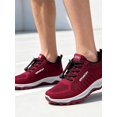 thumbnail image 5 of Women's No Tie Slip In Walking Shoes Breathable Mesh Air Cooled Memory Foam Non Slip Casual Athletic Sneakers, 5 of 5