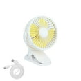thumbnail image 2 of TOPRenddon Portable Clip on Fan，Small Powerful USB Desk Fan, Quiet Rechargeable Mini Table Fan, 360° Rotate Personal Cooling Fan for Home Office Stroller Camping, 2 of 8