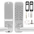 thumbnail image 2 of Se requiere una batería requerida Con Cerrado Mecánica de Puerta, Teclado de la Puerta, Conveniente para instalar puertas Compuestas puertas interiores a puertas de alquiler para para, 2 of 7