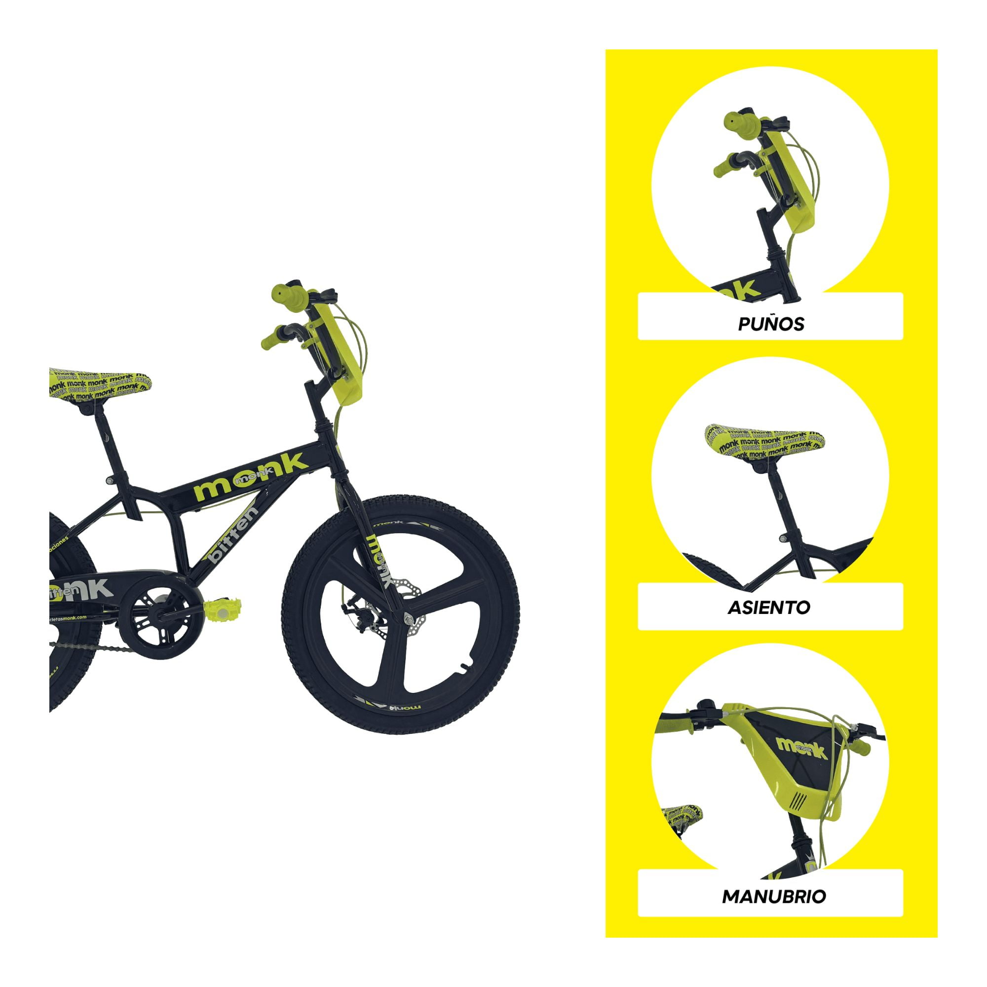 Bicicleta Rodado 20 Bicicleta Monk R20 Monk Bicicleta Mon